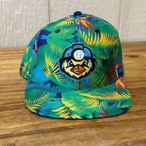 Charleston Dirty Birds MiLB Baseball Cap Snapback Tropical NEW BimmRidder